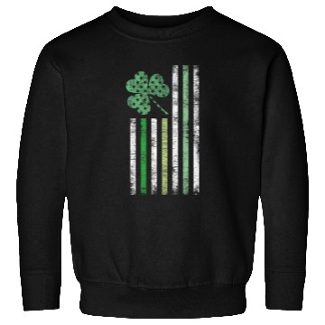 Discover Irish American Flag Design Cool Distressed Style Sweatshirts