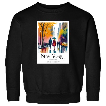 Discover Couple walking in the streets of New York City Sweatshirts