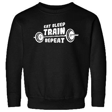 Discover Eat Sleep Train red Sweatshirts