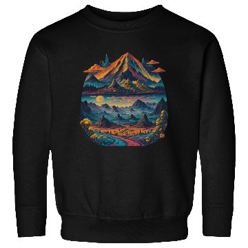 Discover Psychedelic dream illustration Sweatshirts