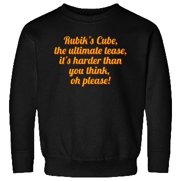 Discover Rubiks Cube Conundrum Sweatshirts