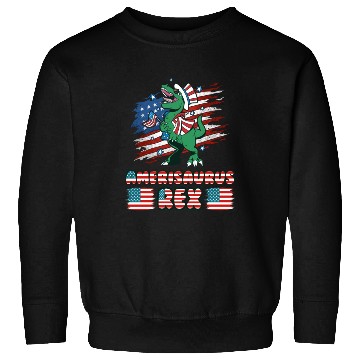 Discover Amerisaurus Rex USA Party Independence Day Sweatshirts