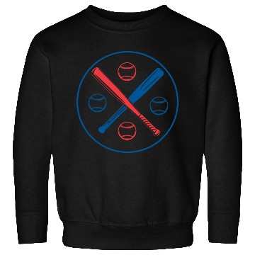Discover Baseball bat with ball design 2023 Sweatshirts