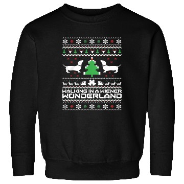 Discover Dachshund Ugly Doxie Santa Sweatshirts