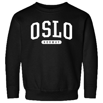 Discover College Style Oslo Norway Sweatshirts