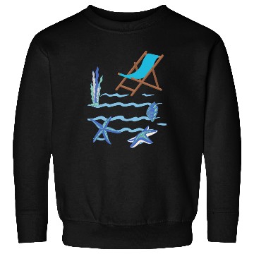 Discover Sizzling Summer Beach Vibes Sweatshirts--Embrace the sun