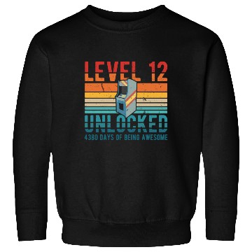 Discover 2007 12th Being Awesome 4380 Days Anniversary Sweatshirts