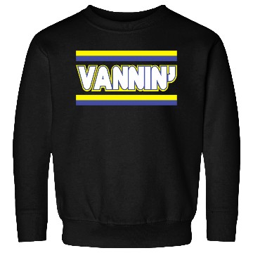 Discover Vannin Stripes Vanning Purple Yellow Gold Van Sweatshirts
