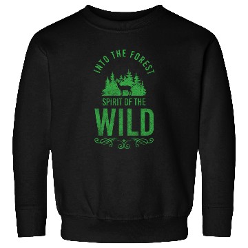 Discover Forest Camping Wilderness Landscape Sweatshirts