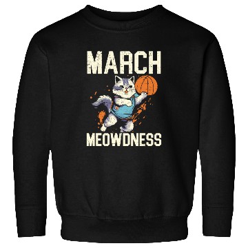 Discover Basketball Cat Basketball Player I Love Basketball Sweatshirts