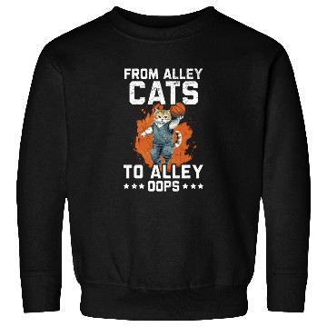 Discover Basketball Cat Basketball Player I Love Basketball Sweatshirts