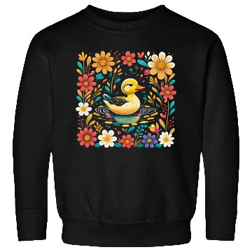 Discover Joyful Duck Pond Sweatshirts
