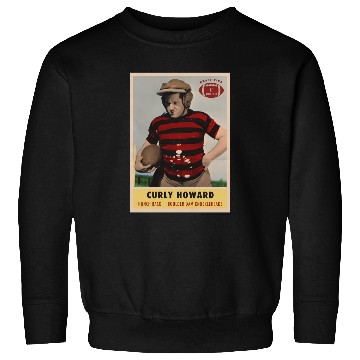 Discover Curly - Knuckleheads Football Card Sweatshirts