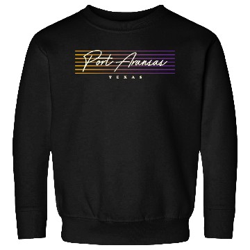 Discover Port Aransas Nostalgic Style Texas Sweatshirts