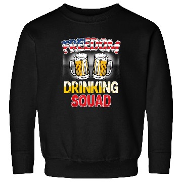 Discover Freedom Drinking Squad USA Party Independence Day Sweatshirts