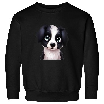 Discover Elegant Border Collie Portrait Sweatshirts
