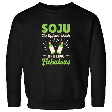Discover Soju Korean Wine Drink Korea Sweatshirts