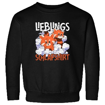 Discover Animal Red Panda Gift Favorite Sleep Sweatshirts