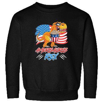 Discover Amerisaurus Rex America Party Independence Day Sweatshirts