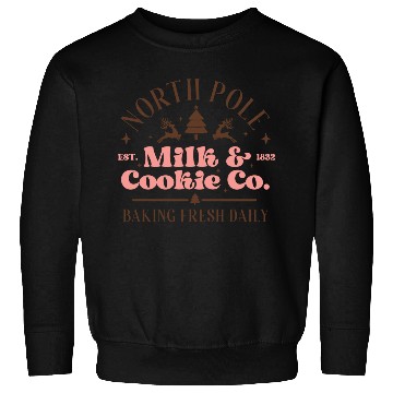 Discover North Pole Milk Cookie Co tumblr green Sweatshirts