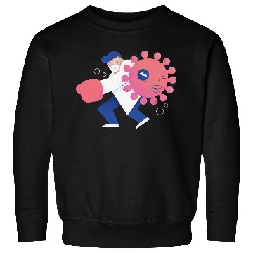 Discover Health Care Professional Beating Coronavirus Sweatshirts
