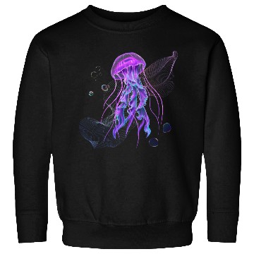 Discover Neon Jelly Fish Sweatshirts
