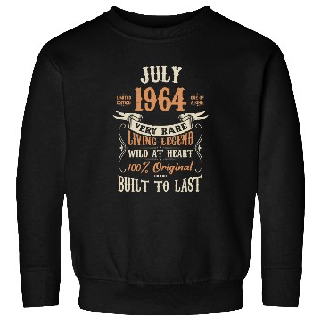 Discover July 1964 Birthday Surprise Sweatshirts
