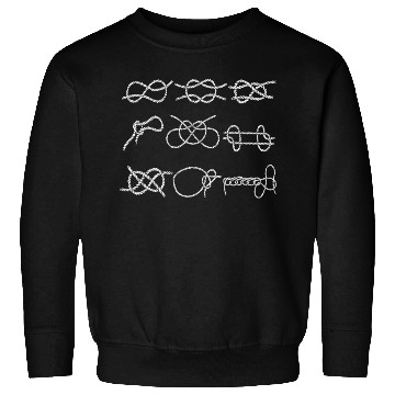 Discover Collection of Sailing Knots - Bowline, Sheet Bend, Sweatshirts