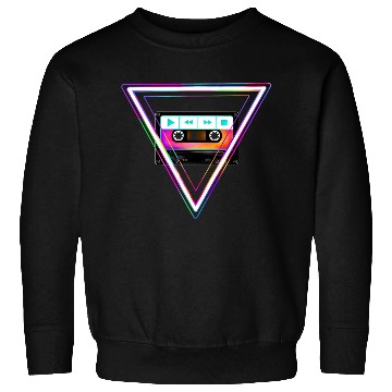 Discover Totally Triangular 80s Cassette Tape Sweatshirts