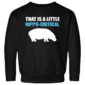 Discover Little Hippo-Critical Zookeeper Or Animal Lover Gi Sweatshirts