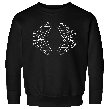 Discover Butterfly Geometric Wings Sweatshirts