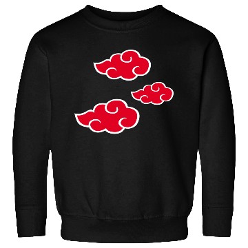Discover Ninja Red Clouds Anime Sweatshirts