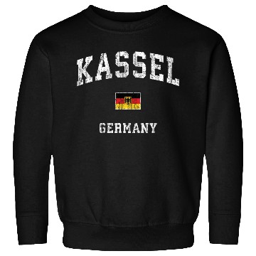 Discover Kassel Germany Athletic Sports Sweatshirts