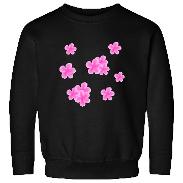 Discover cute pink summer flowers Sweatshirts