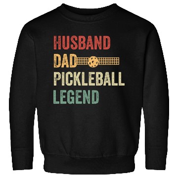 Discover Husband Dad Pickleball Legend Sweatshirts