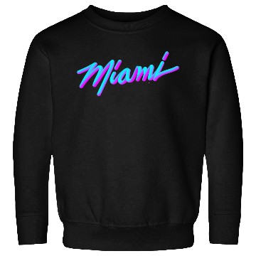 Discover Miami Vaperwave Synthwave 80S Style Sweatshirts