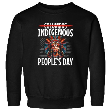 Discover Aboriginal Indians Indigenous Native American Day Sweatshirts