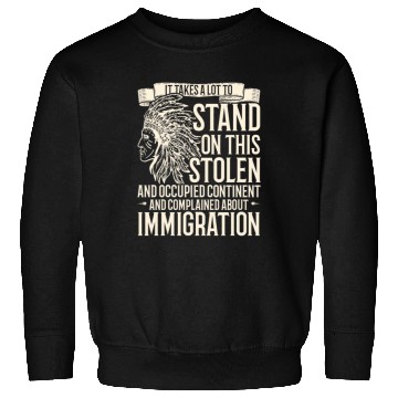 Discover Aboriginal Indians Indigenous Native American Day Sweatshirts