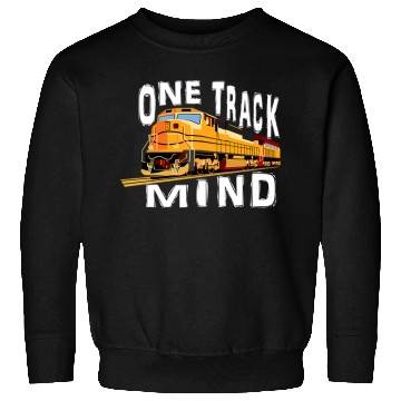 Discover One Track Mind Train Engine Sweatshirts