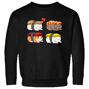 Discover Cat Sushi Sweatshirts
