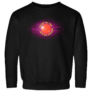 Discover 1 First 1St Trip Around Sun Baby Shower Sweatshirts