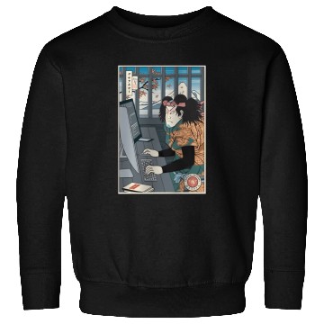 Discover Samurai Programmer 3 Samurai Computer Samurai Pc Sweatshirts