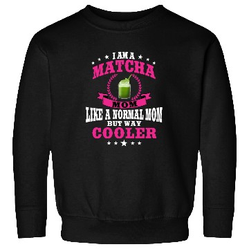 Discover Funny Matcha Mom Outfit Mother Sweatshirts