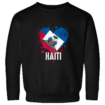 Discover Haitian Vacation Haiti Flag Sweatshirts