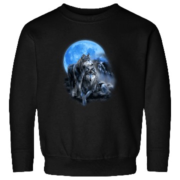 Discover The Mountain Men'S Wolfs Lookout Native American Sweatshirts