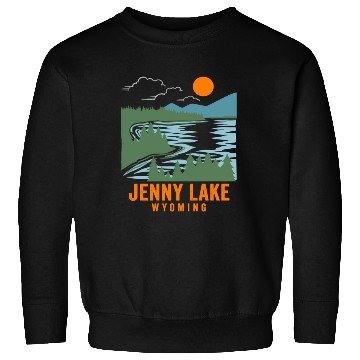 Discover Jenny Lake Wyoming Sweatshirts