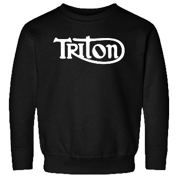 Discover Vintage British Triton Motorcycle Lover Sweatshirts