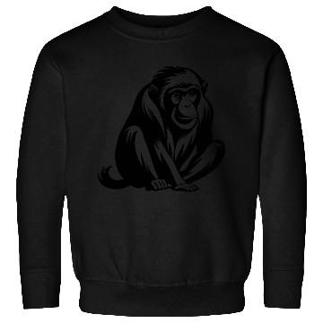 Discover Ape Face Apes Apelike Jungle Primate Sweatshirts