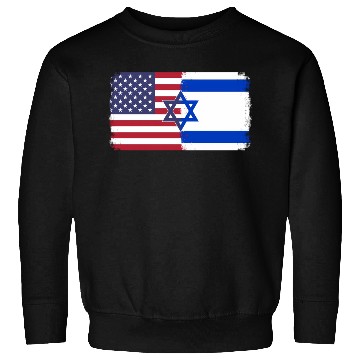 Discover Israel Usa Flag Sweatshirts