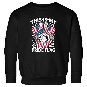 Discover Dalmatian Pride Flag Sweatshirts